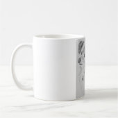 Langhaarige Chihuahua-HundeTasse Kaffeetasse (Links)