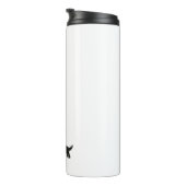 Langhaarige Dackel Bohemische Silhouette Thermosbecher (Nach rechts gedreht)