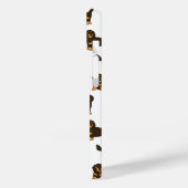 Langhaarige Dackel Case-Mate iPhone Hülle (Rückseite / Links)