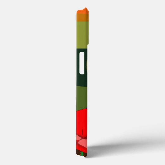 Langhaarige Frau auf Mohnfeld Case-Mate iPhone Hülle (Rückseite / Rechts)