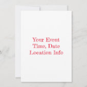 Langhaarige Martini Mermaid Thunder_Cove Einladung (Rückseite)