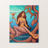 Langhaarige Martini Mermaid Thunder_Cove Puzzle (Vertikal)