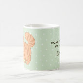 Langhaarige orange getigerte Katzenmutter personal Kaffeetasse (Mittel)