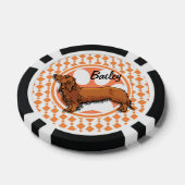 Langhaarige rote Dackel.png Pokerchips (Einzeln)