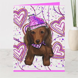 LANGHAARIGER ROTER DOXIE            KARTE