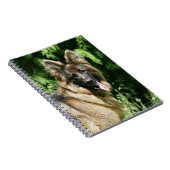 Langhaariger Schäferhund 1 Browns Notizblock (Rechte Seite)