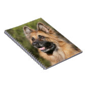 Langhaariger Schäferhund 1 Notizblock (Rechte Seite)