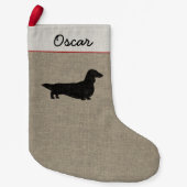 Langhaariges Kleiner Weihnachtsstrumpf (Vorderseite)