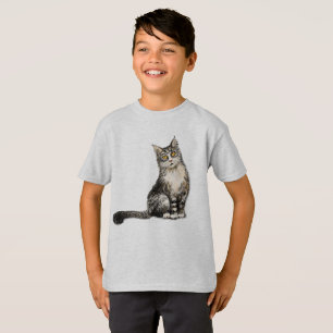 Langhaarkatze T - Shirt