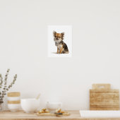 Langhaarküppchen Poster (Küche)