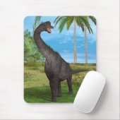 Langhals-Dinosaurier-Dschungel-Abenteuer Mousepad (Mit Mouse)