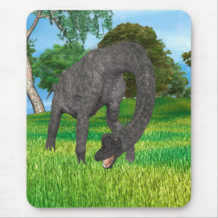 Langhals-Dinosaurier-Dschungel-Abenteuer Mousepad
