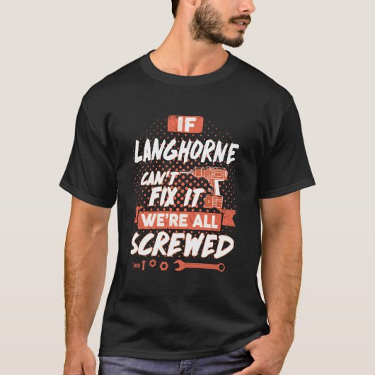 LANGHORNE Shirt, LANGHORNE Witzigen Shirts (Vorderseite)
