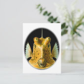 Langhornfisch Postkarte (Stehend Vorderseite)