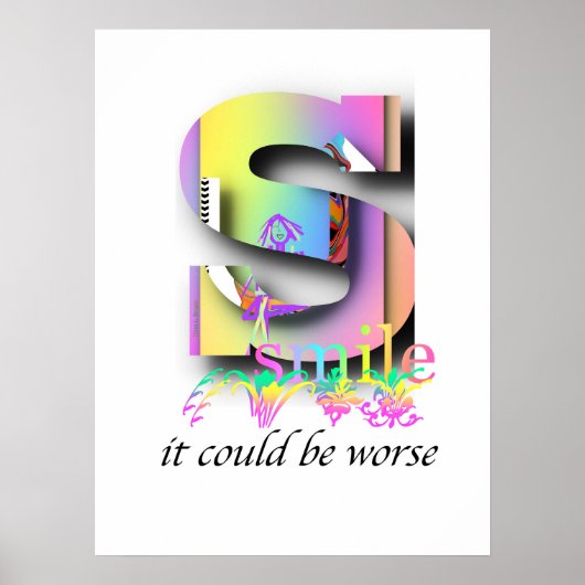 LÄNGIG, es könnte schlimmer sein Poster (Vorne)