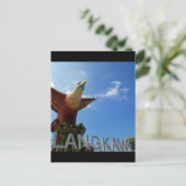 Langkawi-Adler Postkarte (Stehend Vorderseite)