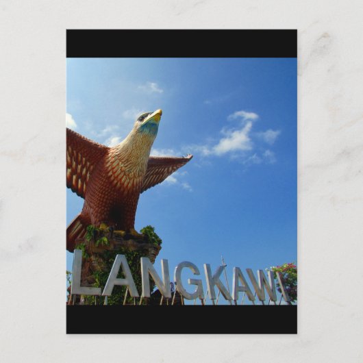 Langkawi-Adler Postkarte (Vorderseite)