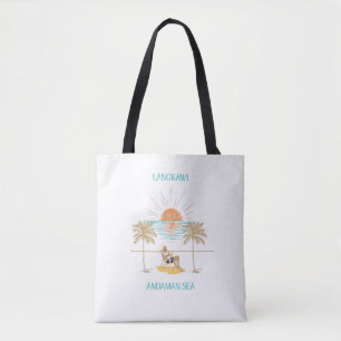 Langkawi Andaman-Meer Retro-Chic Tasche