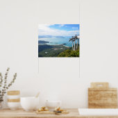 Langkawi Cable Car Besichtigung der Alpen Poster (Küche)
