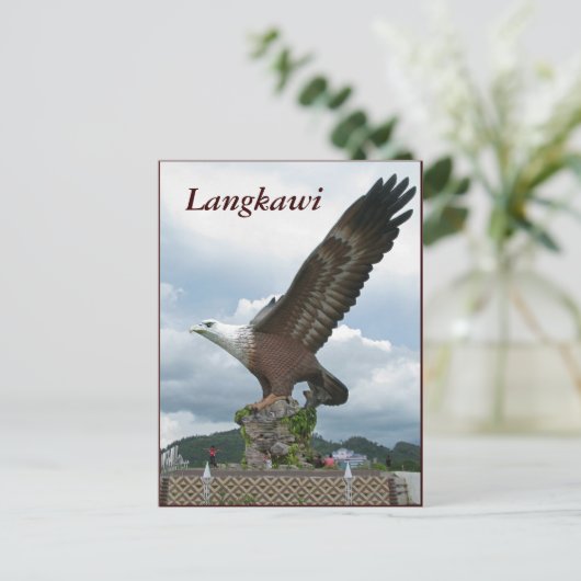 Langkawi Eagle Postkarte (Stehend Vorderseite)