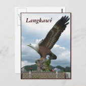 Langkawi Eagle Postkarte (Vorne/Hinten)