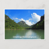 Langkawi-Grüße Postkarte (Vorderseite)