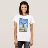 Langkawi Malaysia Eagle Statue Sehenswürdigkeit So T-Shirt (Vorne ganz)