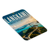 🌿 Langkawi Malaysia Insel-Abenteuer  🌉 Magnet (Rechte Seite)