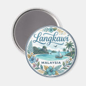 Langkawi Malaysia Magnet (Vorderseite/Rückseite)