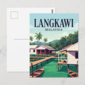 Langkawi Malaysia Postkarte (Vorne/Hinten)