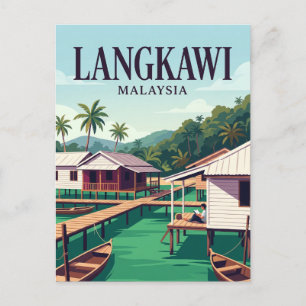 Langkawi Malaysia Postkarte
