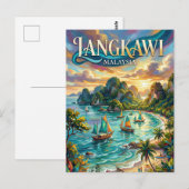Langkawi Malaysia Postkarte (Vorne/Hinten)