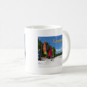 Langkawi-Strände Kaffeetasse (VorderseiteRechts)