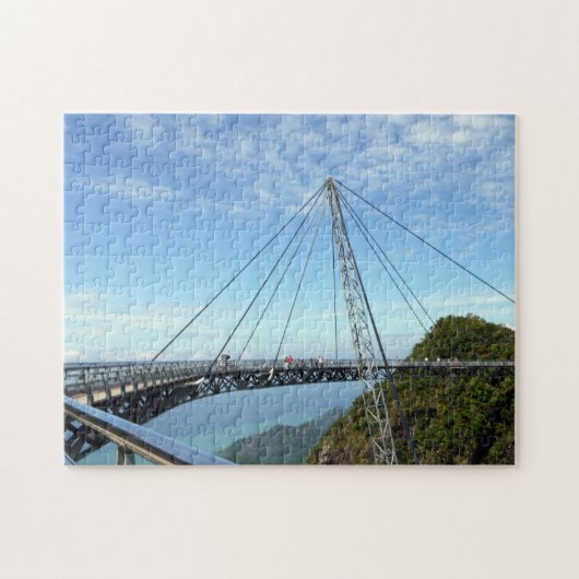 Langkawi Suspension Bridge Malaysia. Puzzle (Horizontal)