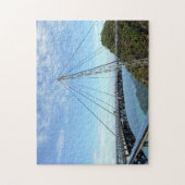 Langkawi Suspension Bridge Malaysia. Puzzle (Vertikal)