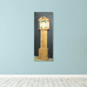 Langkoffer mit Emailmalerei Leinwanddruck (Insitu (Holzboden))