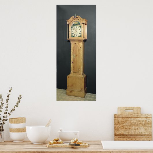 Langkoffer mit Emailmalerei Poster (Küche)