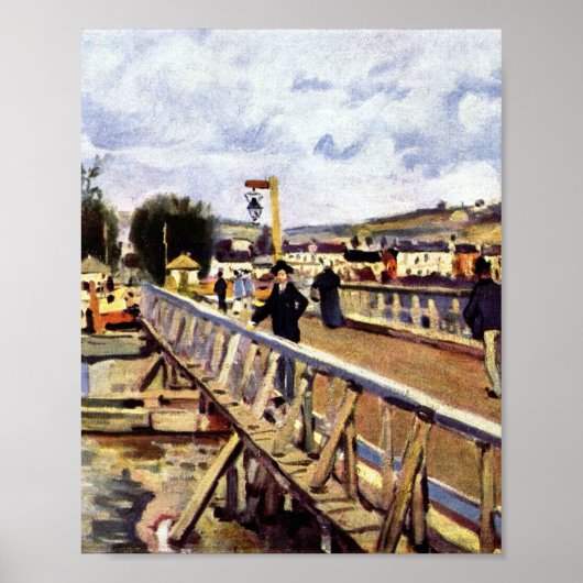 Langland Bay by Alfred Sisley Poster (Vorne)