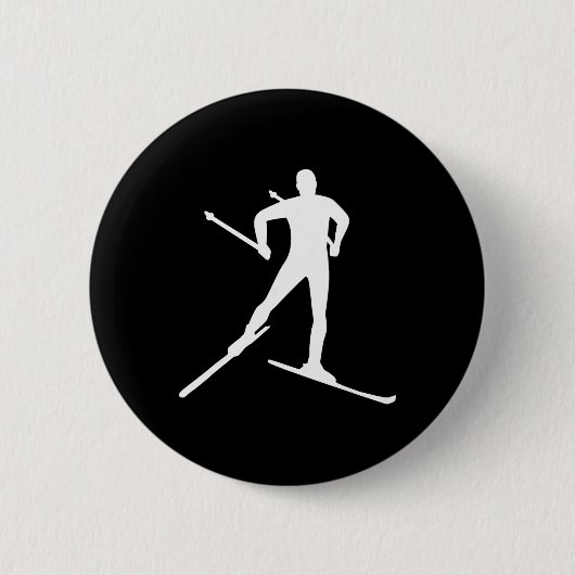 Langlauf Button (Vorderseite)