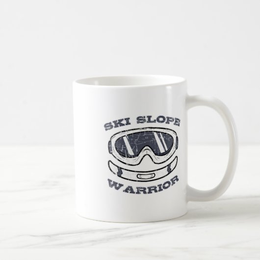 Langlauf Skilift Krieger Instruktor Tele Kaffeetasse (Rechts)