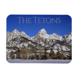 Langlauf-Winter im Grand Teton Nationalpark Magnet