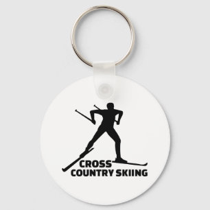 Langlaufen Schlüsselanhänger