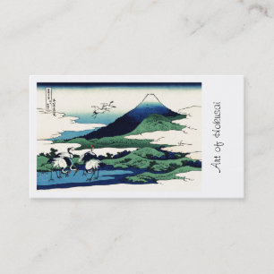 Langläufer in Richtung zum Berg Visitenkarte