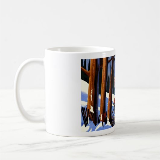 Langläufer. Kaffeetasse (Links)