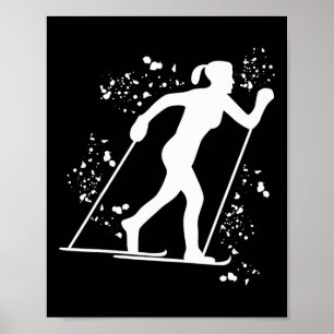 Langläufer Nordic Xc Skifahren _5 Poster