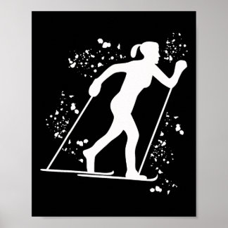Langläufer Nordic Xc Skifahren _5 Poster