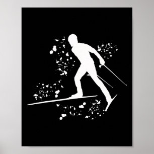Langläufer Nordic Xc Skilanglauf _1 Poster