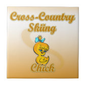 Langlaufloipe Fliese (Vorderseite)