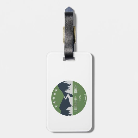 Langlaufloipe Gepäckanhänger (Rückseite vertikal)