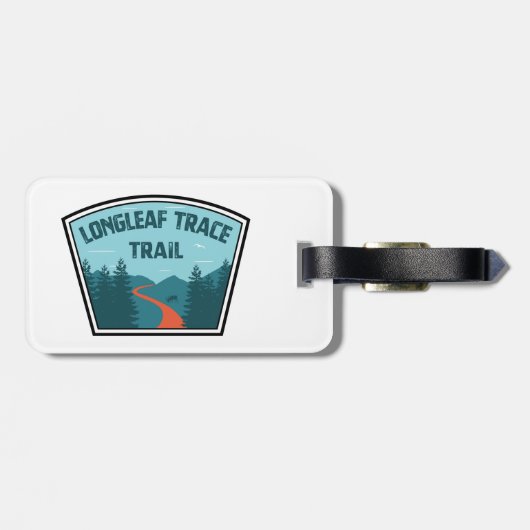 Langlaufloipe Gepäckanhänger (Rückseite horizontal)